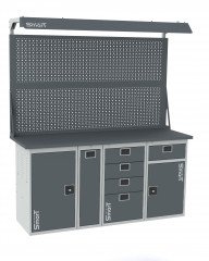 Верстак SMART 1760.1.P.4.1-1.d2 (1864х1766х605мм)